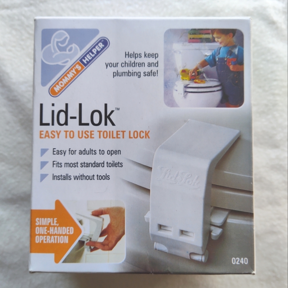 NIB Toilet Lid Lock for Toddlers Babies Kids